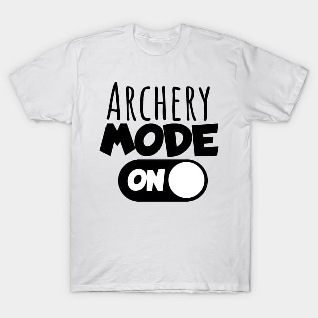 Archery mode on T-Shirt by maxcode